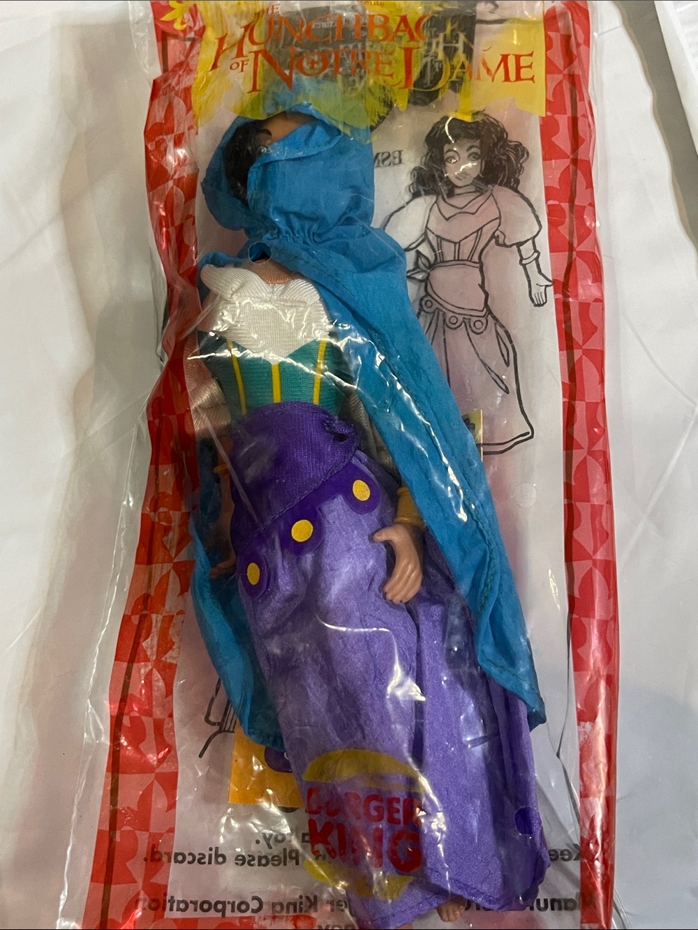 Purple & Teal ESMERALDA - Dress-Up Doll - Branded Collectible